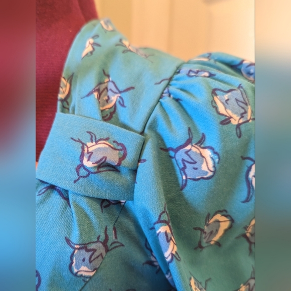 Vintage Laura Ashley Summer Cotton Dress, 12, EUC - Picture 5 of 9